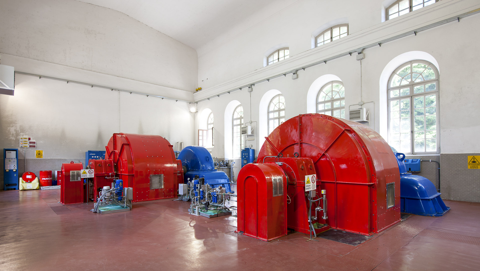Centrale di Gressoney per produzione energia rinnovabile idroelettrica CVA
