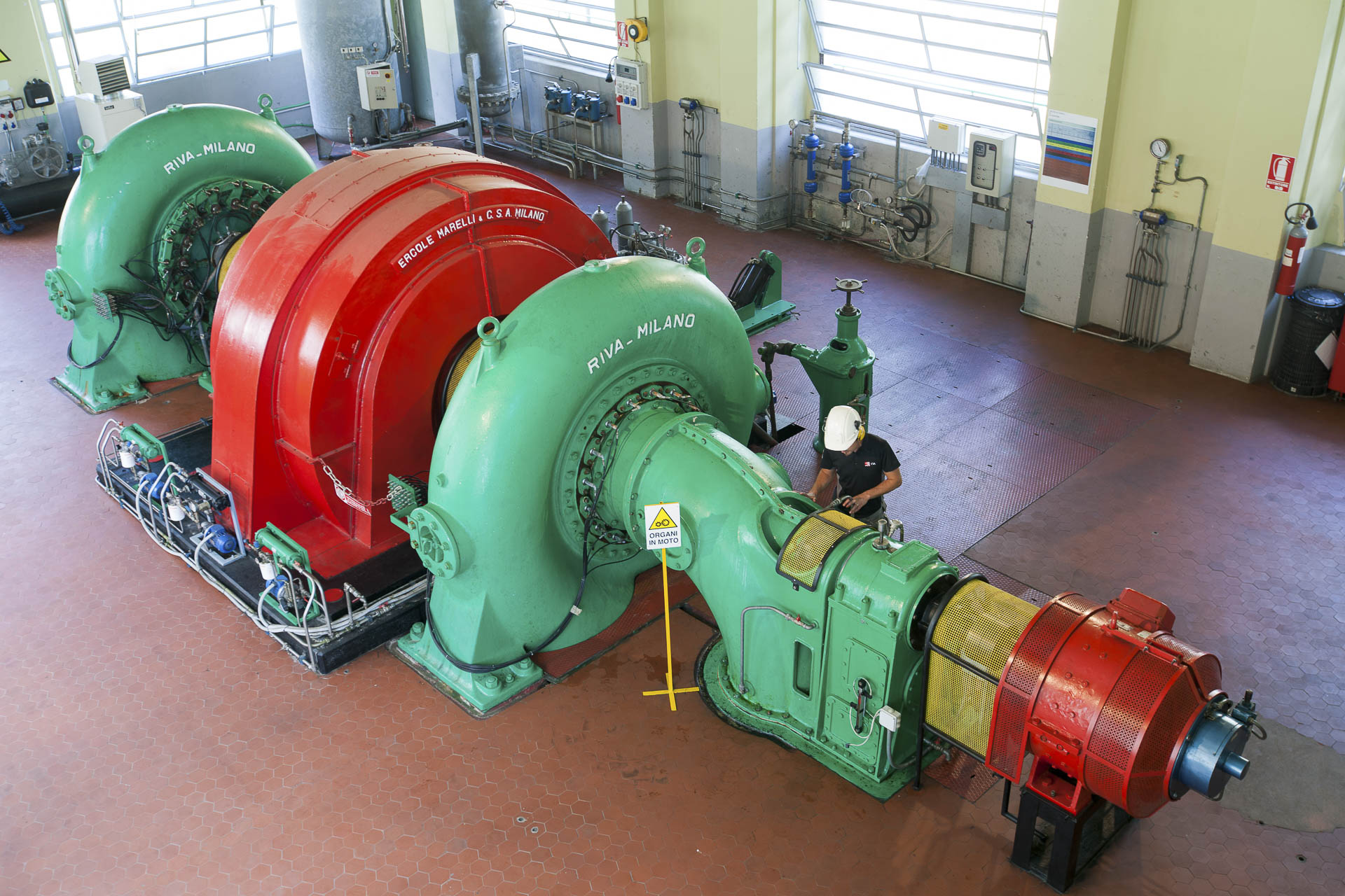 Centrale di produzione energia idroelettrica rinnovabile CVA